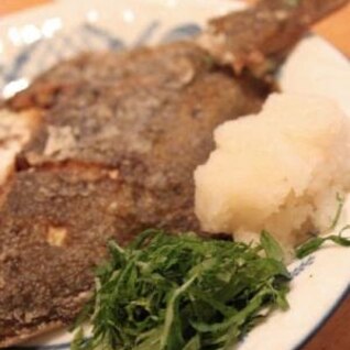 カレイの唐揚げ☆下処理